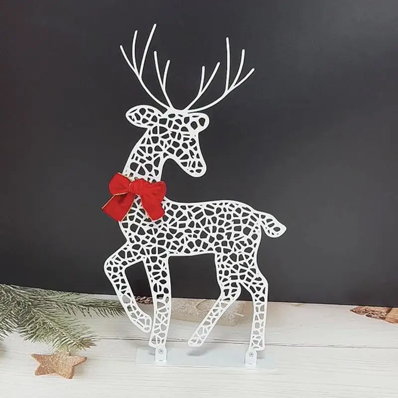 Lighted Christmas Reindeer Water Resistant Bright And Festive Holiday Decoration For Home Glowing Reindeer Outdoor Yard Ornament