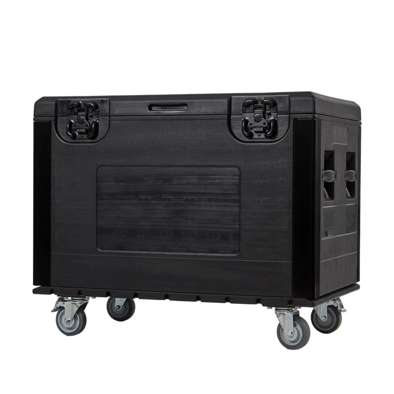 Professional Wholesale Flight Case PE Plastic Large Stage Equipment Crew Aviation Turnover Wire Box Spare Box Stall Storage