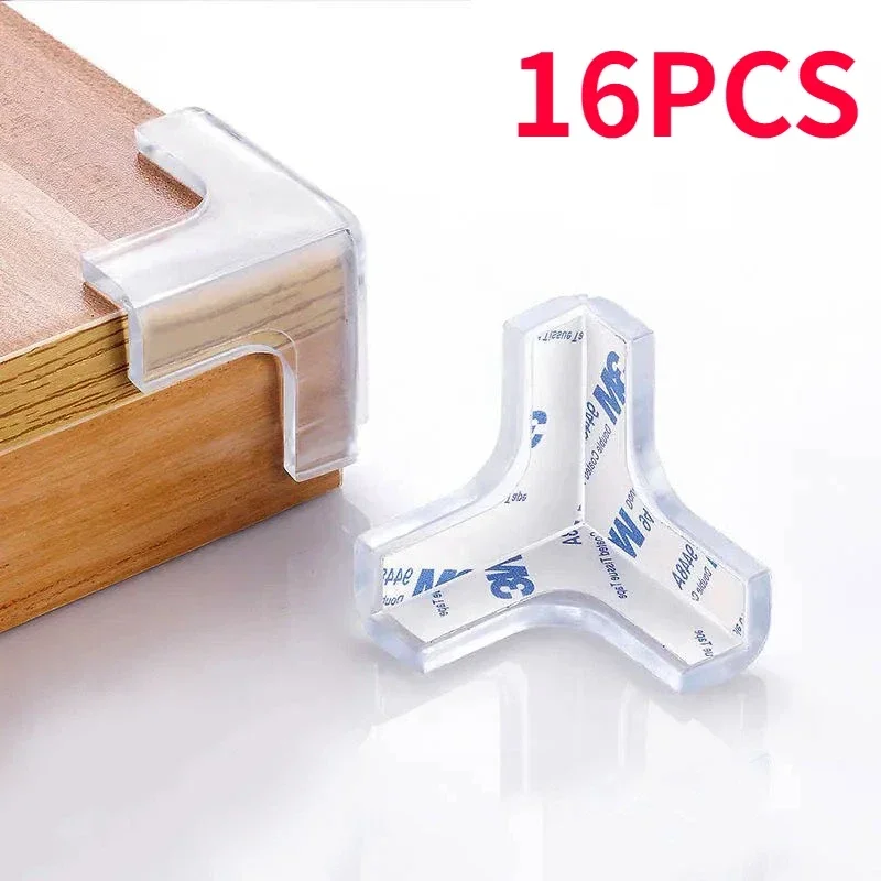 16Pcs Soft Silicone Corner Protectors for Furniture - Keep Your Children Safe with Edge Protection Covers child safety