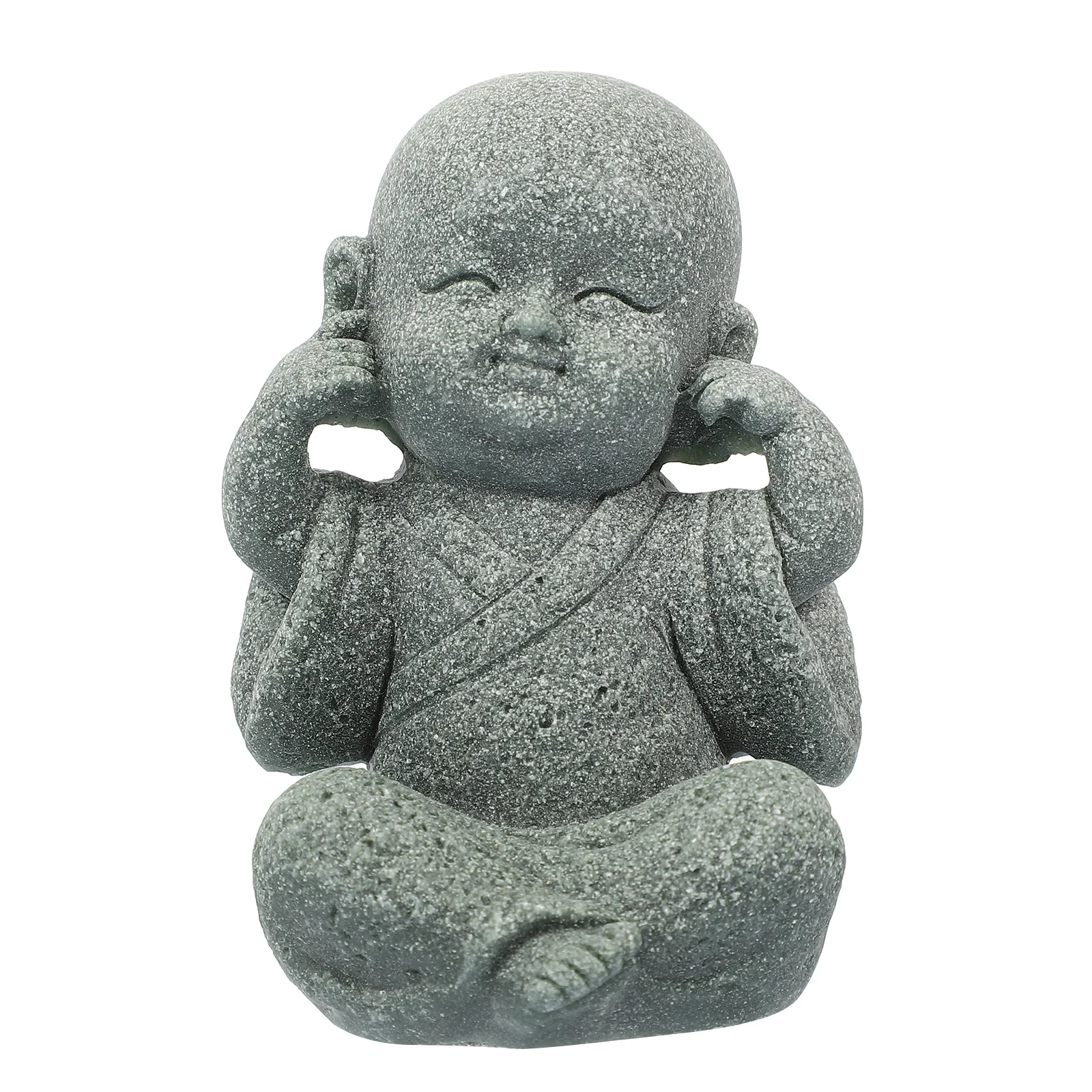 

Decorative Monk Statue Exquisite Wear-Resistant Home Office Dorm Decoration Inner Peace Symbol Premium Material Long-Lasting Use