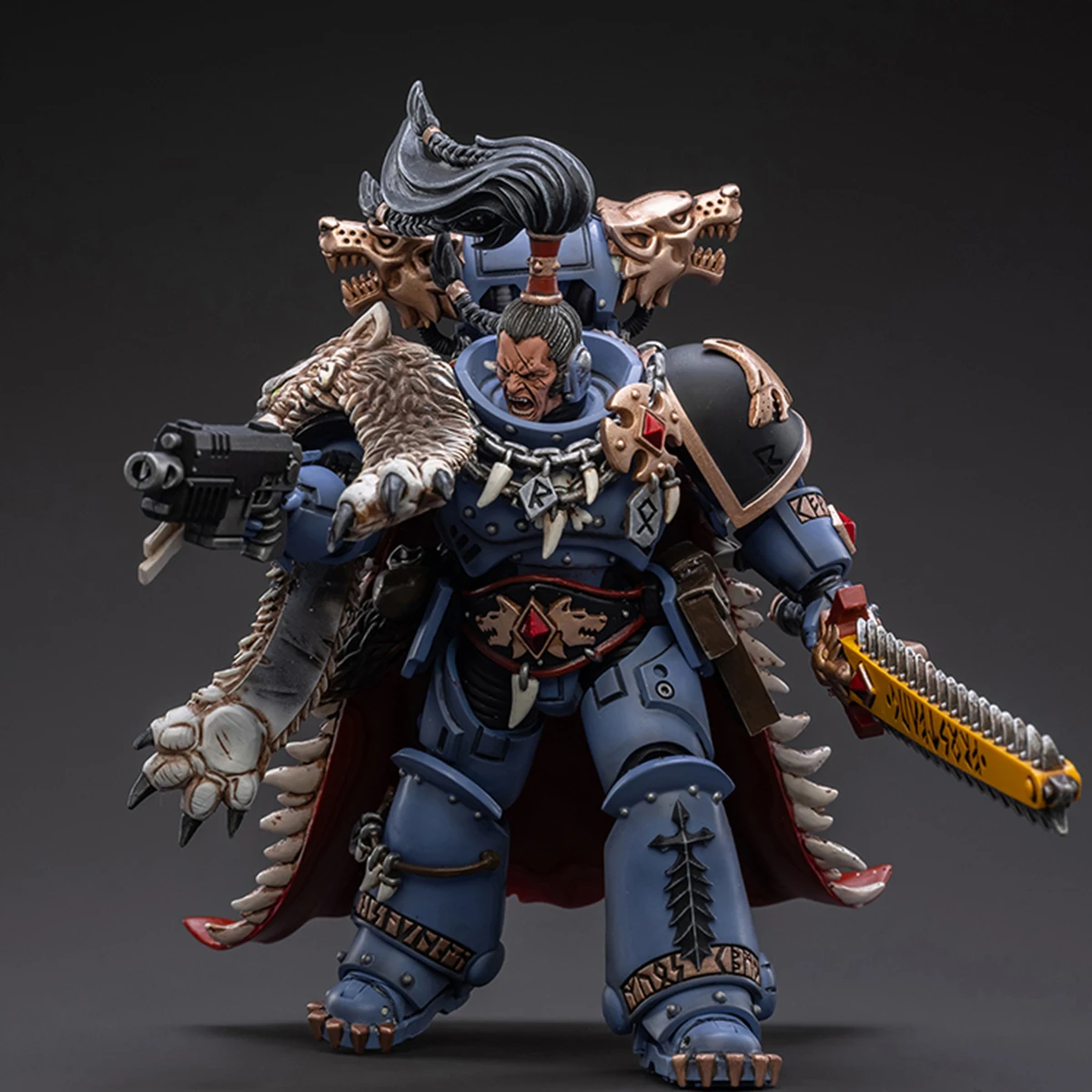 HiPlay JOYTOY Warhammer 40.000 1/18 Space Wolves Ragnar Blackmane-actiefiguren
