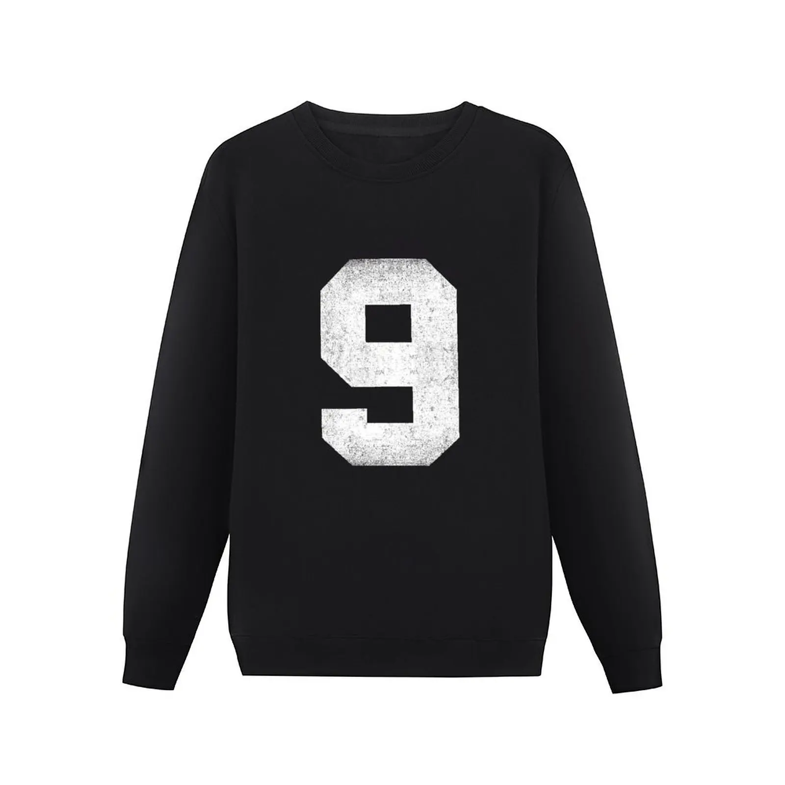 Vintage Number 9 Sports Pullover Hoodie autumn autumn jacket men anime clothing men's clothing new in hoodies & sweatshirts