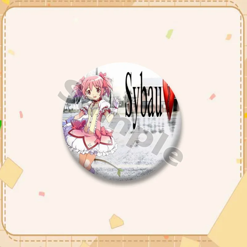 Niedliche Madoka Kaname Emaille-Pins Anime-Mädchen Cosplay Brosche Rucksack Kleidung Hut Deko Schmuck Cartoon-Charakter Abzeichen Geschenke für Freunde – Detail 13