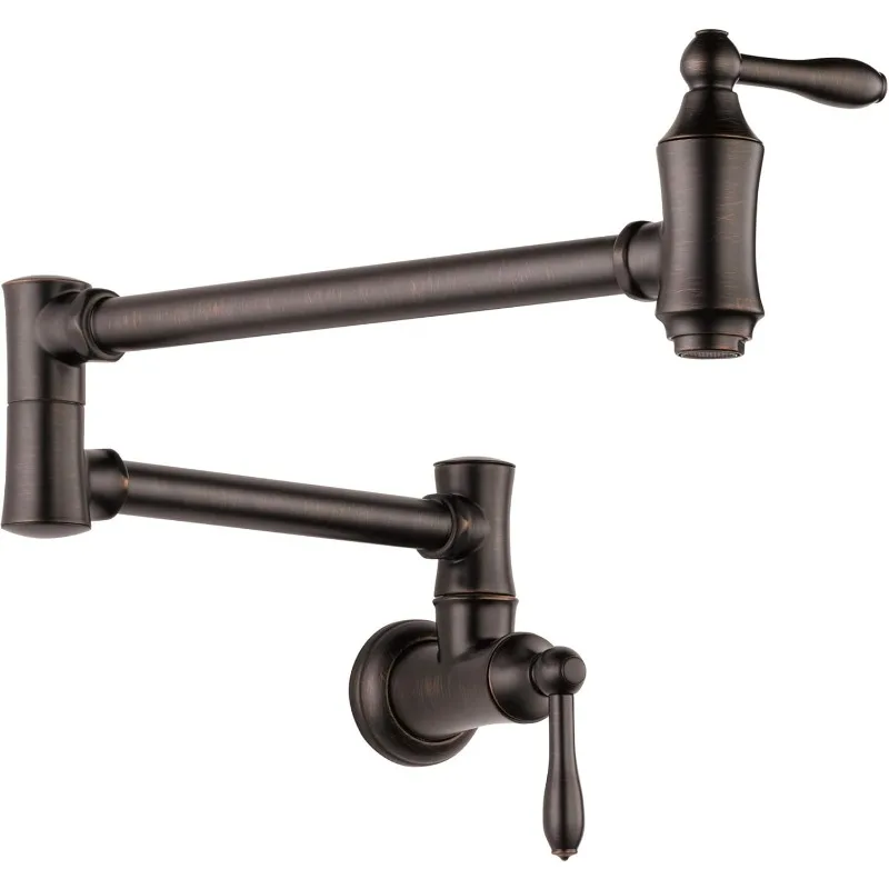 Delta Faucet Traditional Oil Rubbed Bronze Pot Filler Faucet, Delta Pot Filler Oil Rubbed Bronze