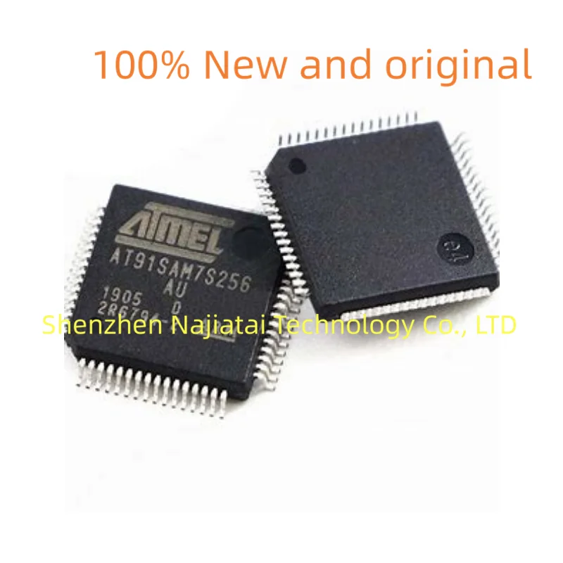 

5PCS/LOT 100% New Original AT91SAM7S256B-AU AT91SAM7S256B AT91SAM7S256 QFP64 IC Chip