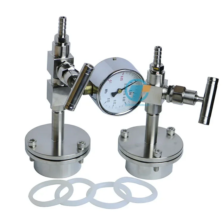 

2025 Vacuum Sealing Assembly Flange for 40mm OD quartz tube furnace , tube furnace sealing flange