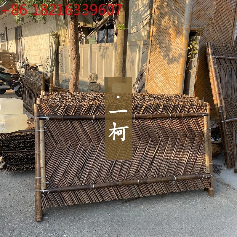 

Old Shanghai Fence Fishbone Bamboo Fence Nostalgic Style Fence Bamboo
