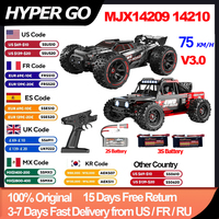 Hyper Go MJX 14209 14210 V3.0 1/14 RC Car Brushless 2.4G Remote Control 4WD Off-road Racing RC Truck Electric Hobby Toy