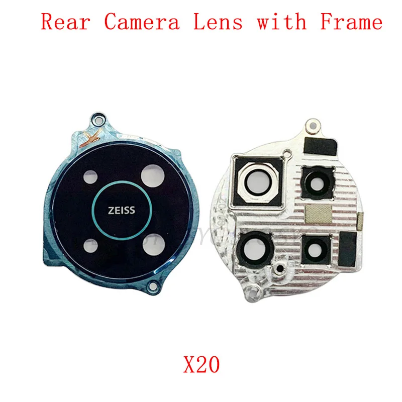 

Back Rear Camera Lens Glass with Frame Holder For Nokia X20 Camera Frame with Lens Repair Parts