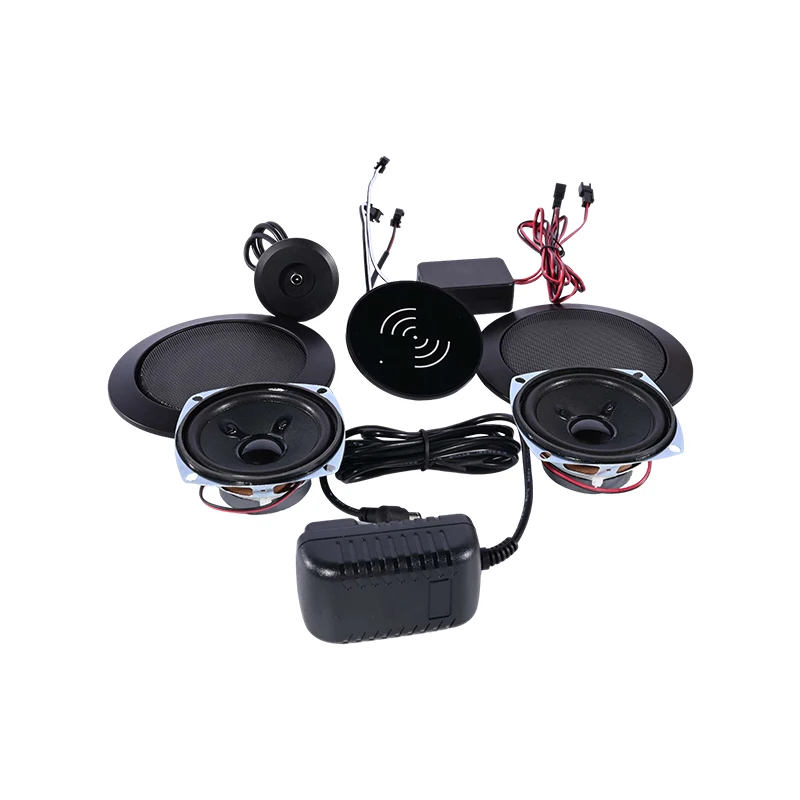 

Speaker with wireless charging panel Lifting sofa Space capsule Massage chair accessories Professional home audio