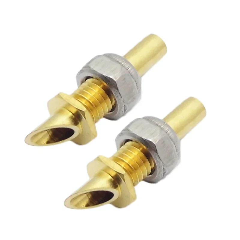 2pcs Pick Up Inlet Nozzle Water Cooling Nipple For DIY RC Model Boat M5 Thread MONO ECO Racing Speedboat Parts