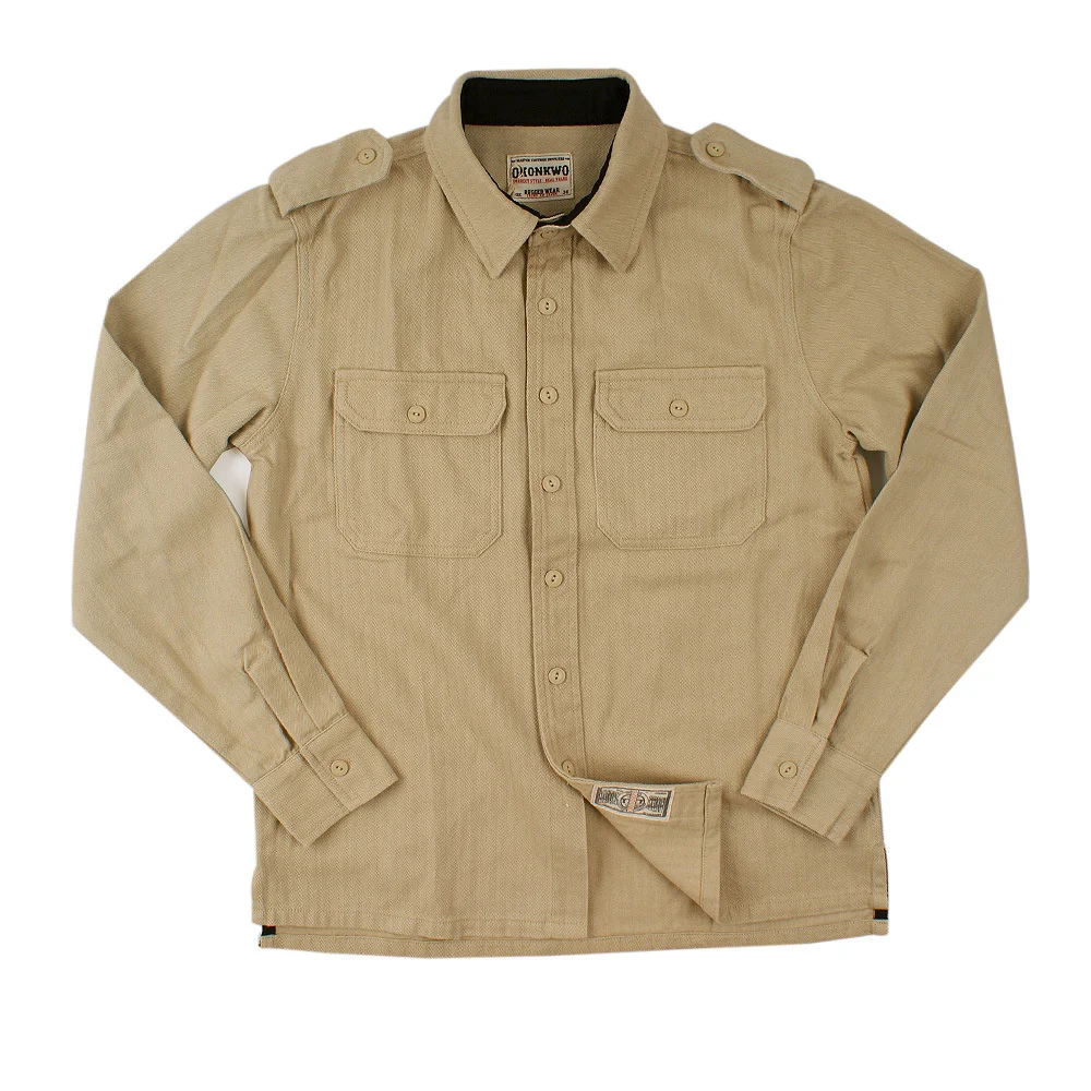 

New Autumn Winter Men's Casual Herringbone Shirt Outdoors Climbing Trekking Training Camping Cycling Hiking Long Sleeve Camisa