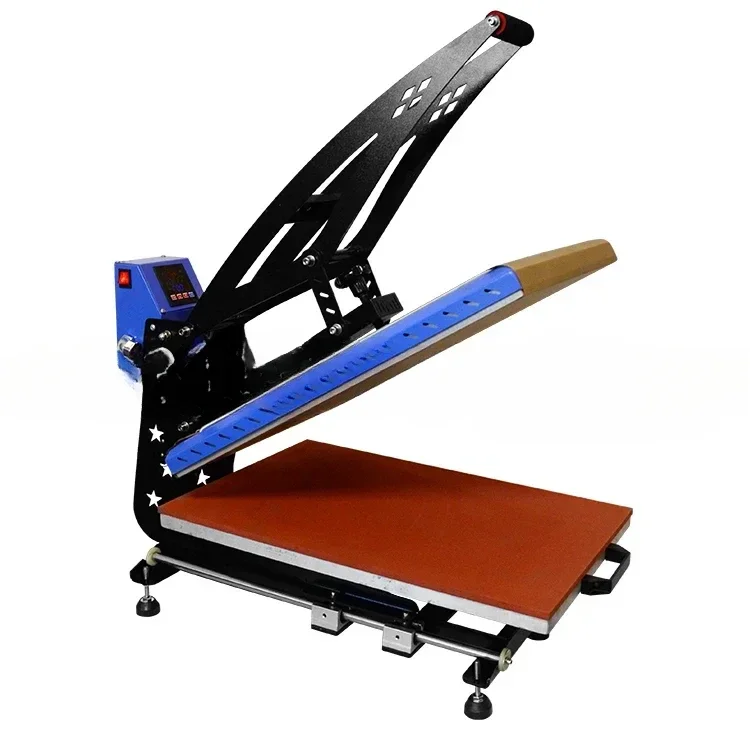 ماكينة ضغط حراري للتي شيرت، مفتوحة تلقائية، 40 × 60 سم، لـ 16، 24