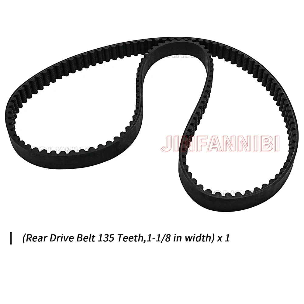 For Harley-Davidson 00-06 Softail Series, 135T, 1-1/8 Inch Width Drive Belt Replace 40307-00