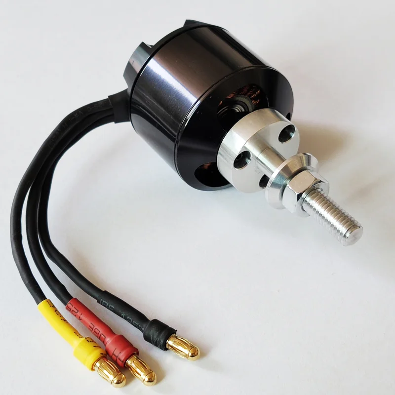 850KV Brushless Motor For LX/Sky Flight Hobby/Lanxiang Yellow/Red P51 Mustang Foam Warbird RC Model Plane