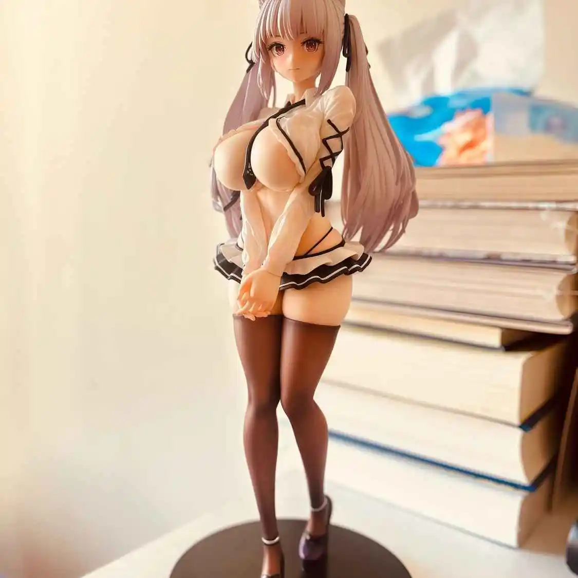 오리지널 시키 애니메이션 알비나짱 웻 버전 1/7 PVC 액션 피규어 조립 장난감 피규어 모델 컬렉션 장난감 선물 애니메이션 시리즈