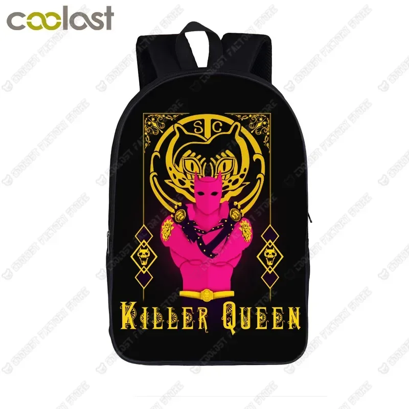 Anime Jojo Bizarre Adventure / Killer Queen Backpack For Teenager