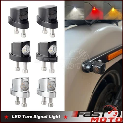 2-in-1 LED Motorcycle Turn Signal Light Brake Running Indicator Stop Brake Lamp for Harley Dyna Softail Sportster XL883 XL1200