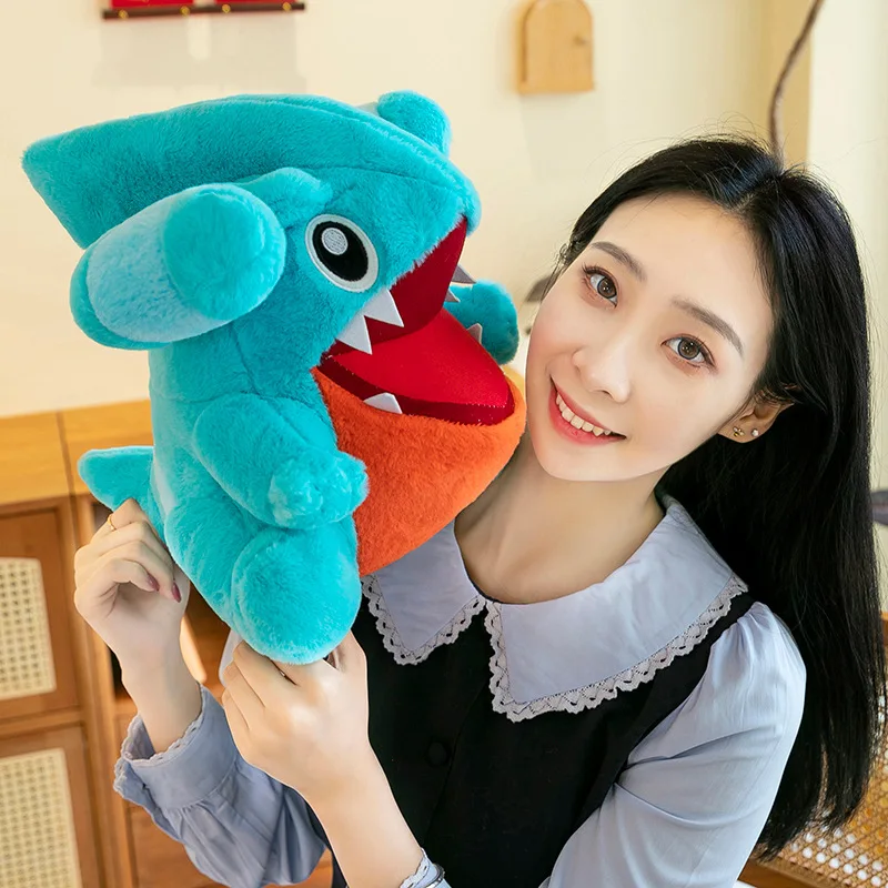 Jouet en peluche Pokémon Gible de 50cm, Kawaii, requin, Animal, poupée en peluche douce, grande taille, oreiller mignon, cadeau d'anniversaire pour enfants