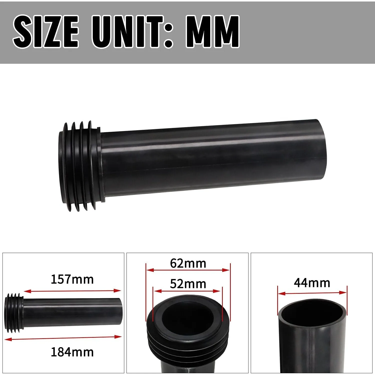 Toilet Tank Inlet Valve Drain Pipe Set Compatible with TOTO THU33401 WT151M WT152M