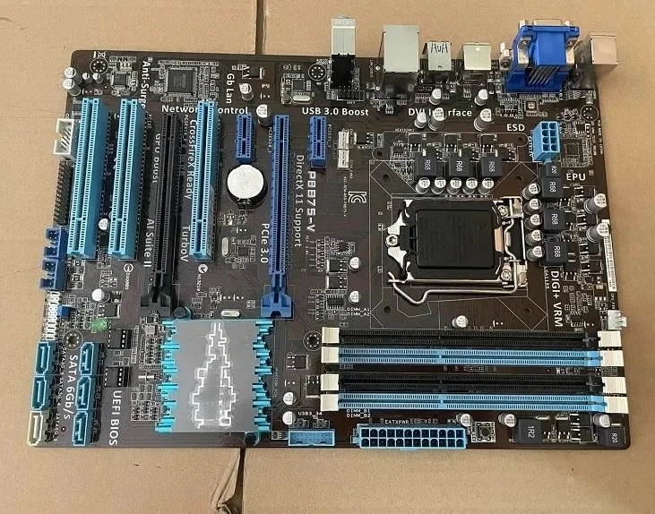 

Для большой платы ASUS P8B75-V, большая плата с поддержкой 1155 DDR3 I7 2600 I5 3700