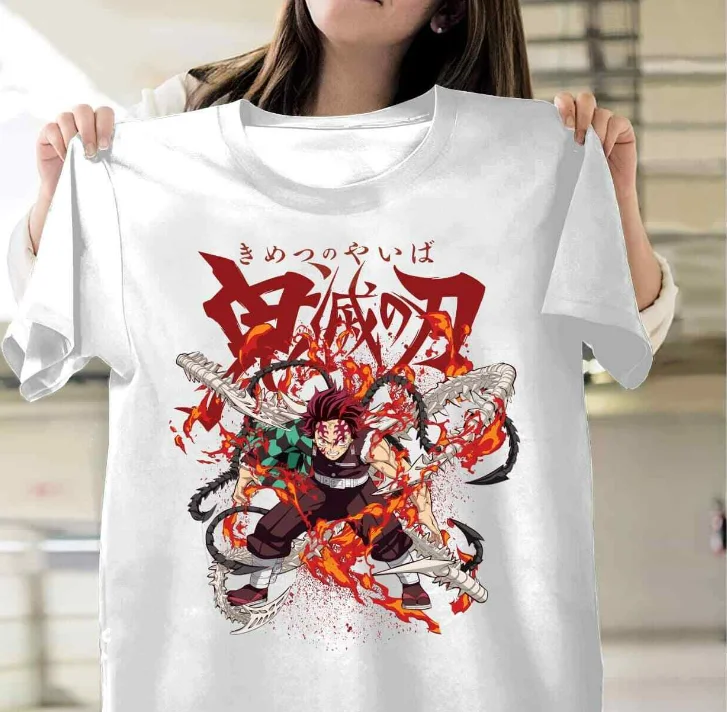 Tanjiro Demon Slayer Dance t shirt, GARPHIC shirt, Halloween gift. new