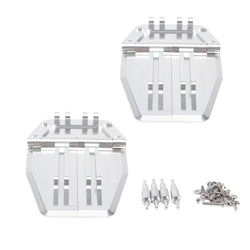 

2Pcs Metal Adjustable Trim Tabs 69X57x30mm For Nitro Gas RC Model Boat