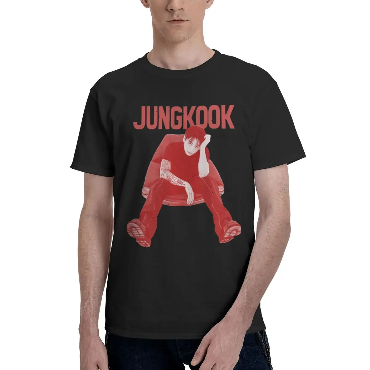 GOLDEN Jungkooks T Shirt Quality Pops T-Shirts For Men Women Graphic Y2K Clothes