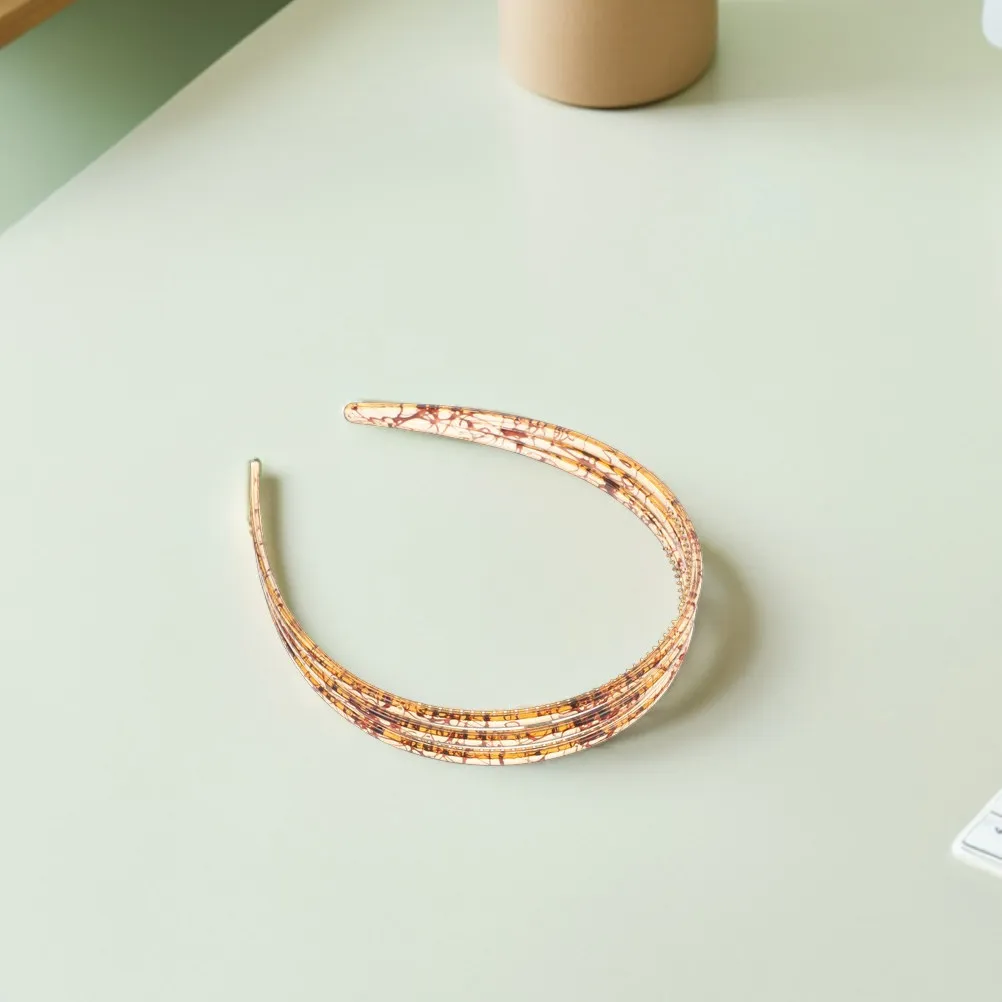 

2 шт. женских повязок на голову из пластика с нескользящими зубчатыми элементами, трехслойные, надежно фиксирующиеся, для снятия макияжа, умывания и занятий спортом