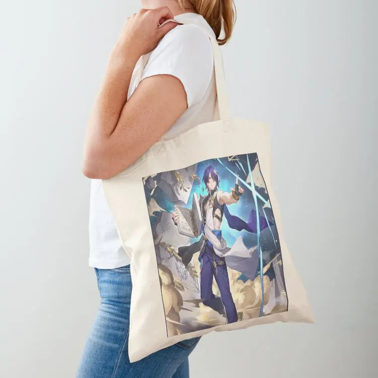 

Dr. Ratio Character Portrait, Honkai Star Rail Tote Bag free delivery bags hand bag Shopping bags Canvas bag