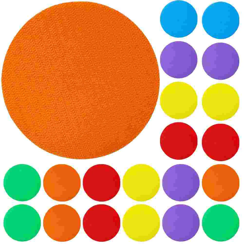 

24 Pcs Rugs for Kids Decor Carpet Markers Circle Sitting Dot Number Spot Round Classroom Child