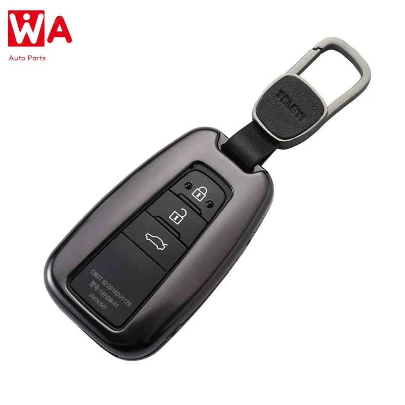 

Aluminium Alloy Car Remote Key Fob Cover Case Shell For Toyota CHR C-HR Prado Prius Camry Corolla RAV4