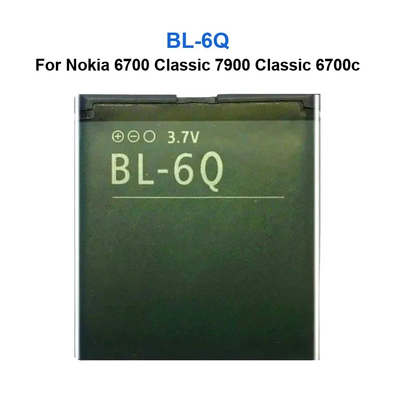 

970mAh High Quality Mobile Phone Battery For Nokia 6700 Classic 7900 Classic 6700c BL-6Q
