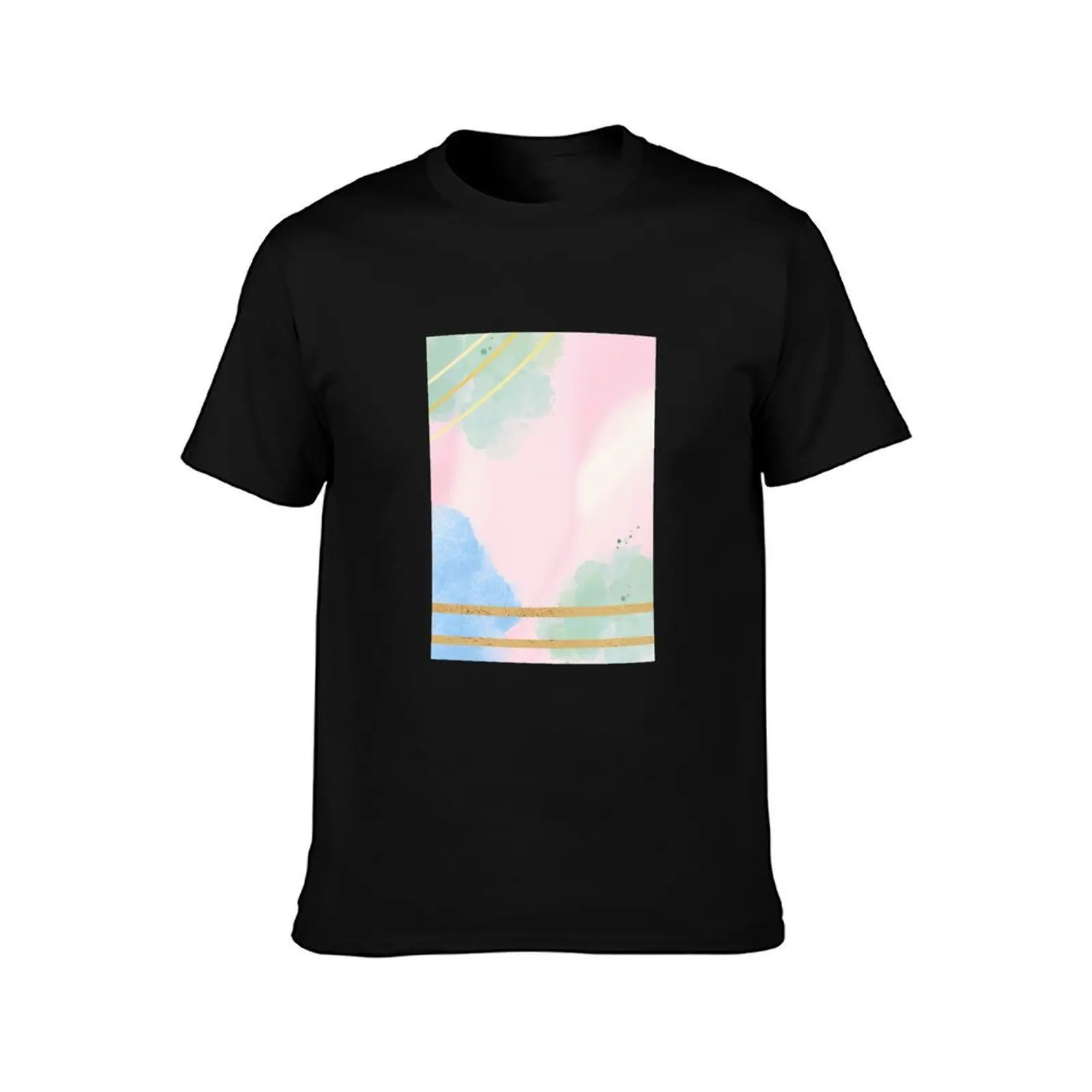 Gilded Pastel (Spring Colorway) T-Shirt Fashion Casual Short Sleeve Top