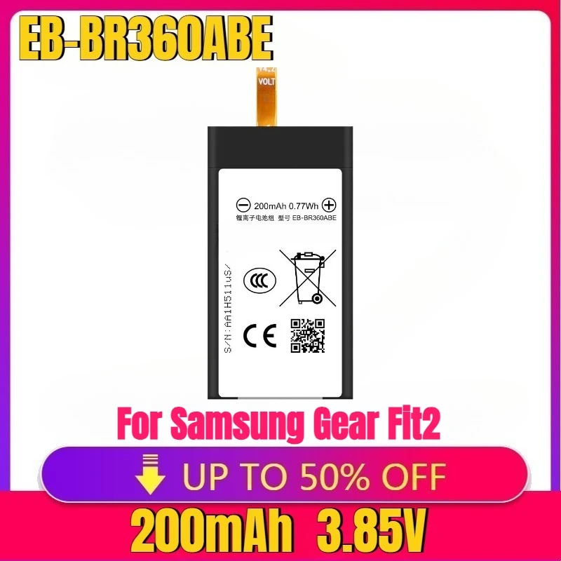 

EB-BR360ABE Replacement Battery For Samsung Gear Fit2 Fit 2 R360 SM-R360,EB-BR365ABE For Samsung Gear Fit 2 Pro SM-R365 R365