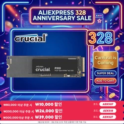 Crucial P310 1TB 2TB 2280 PCIe Gen4 3D NAND NVMe M.2 SSD–Up to 7,100 MB/s,Internal Solid State Drive (PC)(OEM PACKAGE)