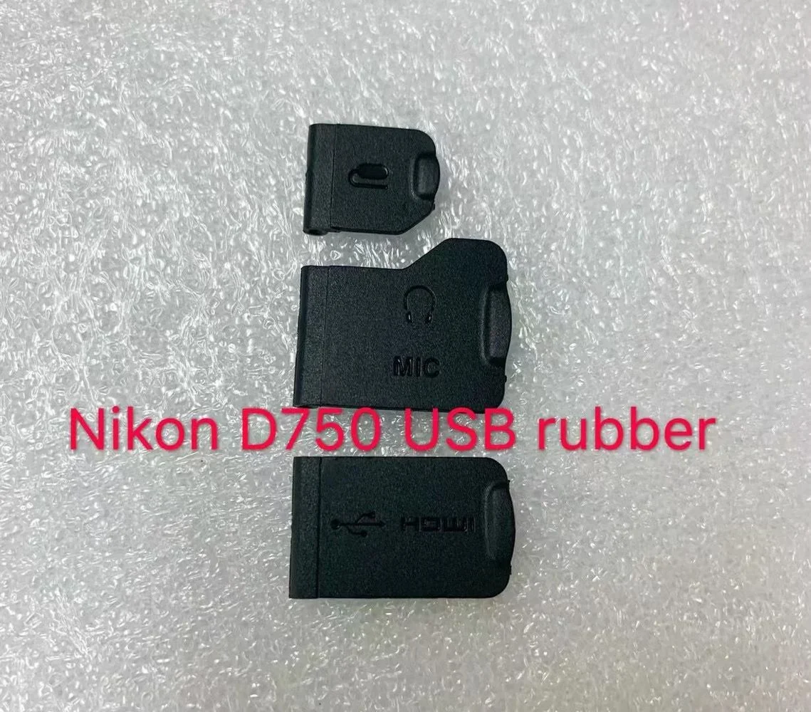 

NEW Original camera parts For Nikon D750 USB cover shell with MIC HDMI-compatible GPS rubber
