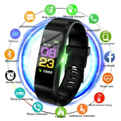 Bracelet connecté, moniteur d'activité physique, de fréquence cardiaque et de pression artérielle, compatible Bluetooth, pour Fitbits