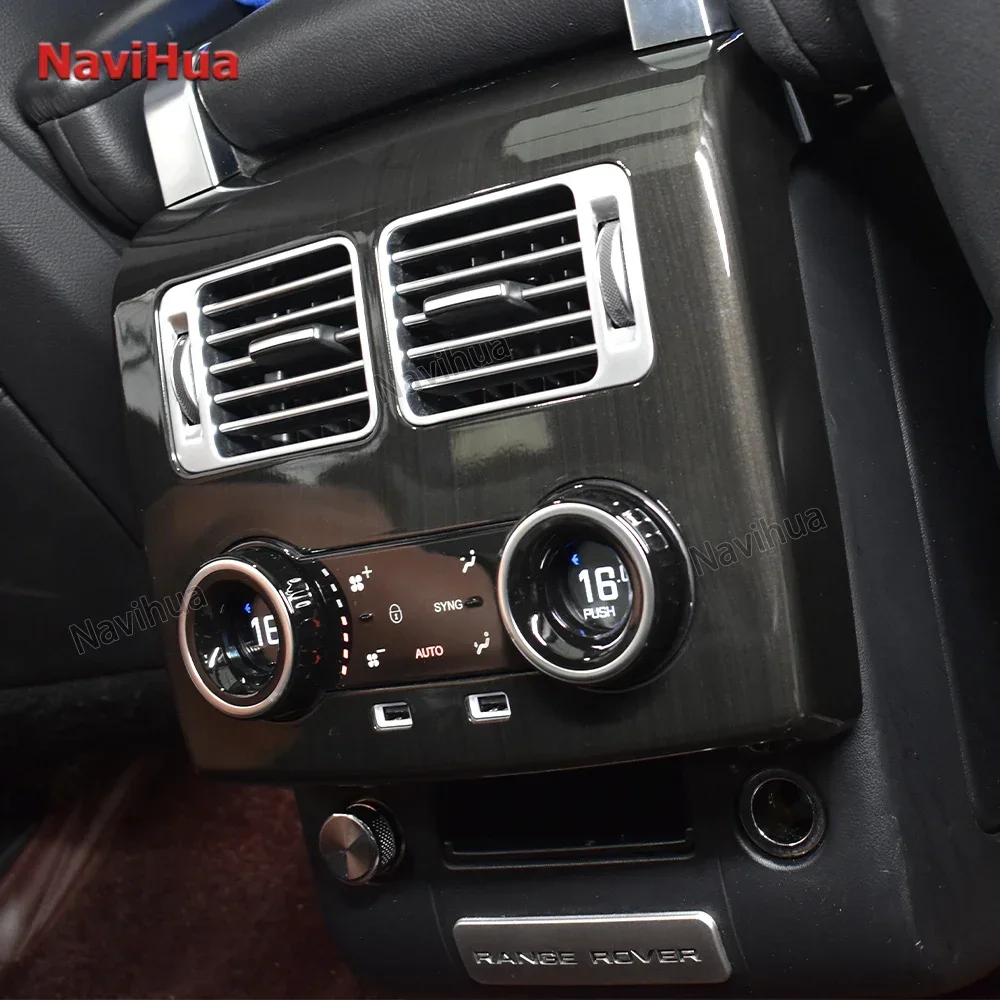 New Design Car Rear Seat AC Screen Panel Climate Control Air Conditioning Board Upgrade For Range Rover sport L494 2013 2017