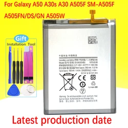 Nouvelle Batterie EB-BA505ABU Pour Galaxy A50 A30s A30 A505F SM-A505F A505Joy/ DS/GN A505W EB-BA505ABN