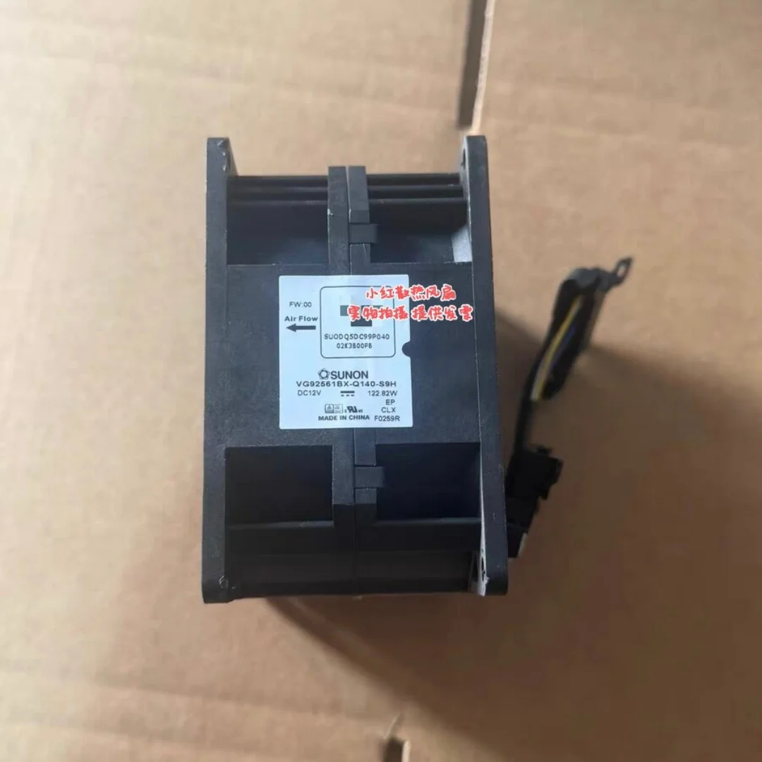 Вентилятор охлаждения сервера SUNON VG92561BX-Q140-S9H, DC 12В, 122.82Вт, 92x92x56мм
