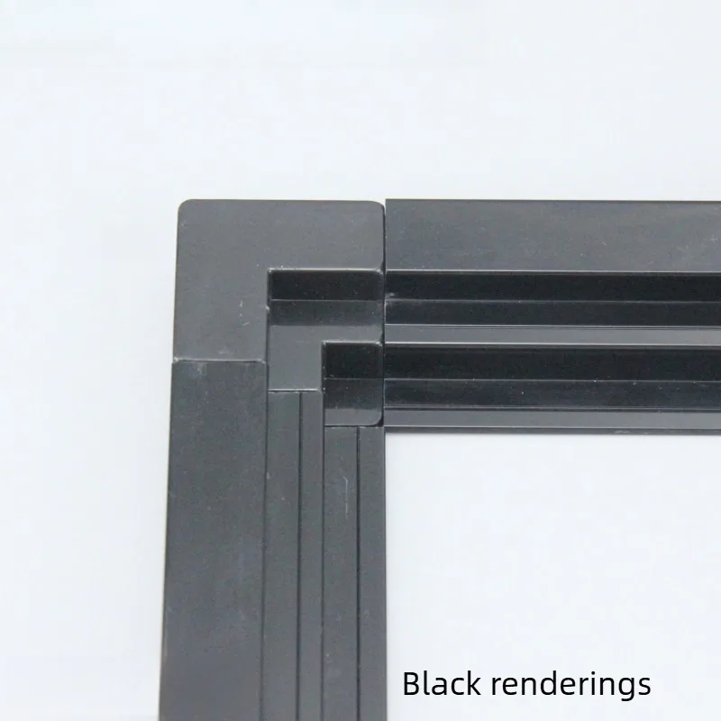 Aquarium Slide Rail Corner Connector Double Layer Edge Trim Slide Rail Right Angle Connector