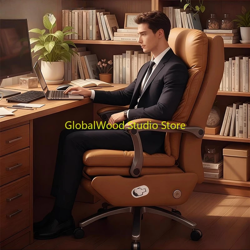 

Кресло кожаное электрическое офисное кресло Boss из натуральной кожи кресло с откидной спинкой на продажу Sillas Mecedoras Adultos