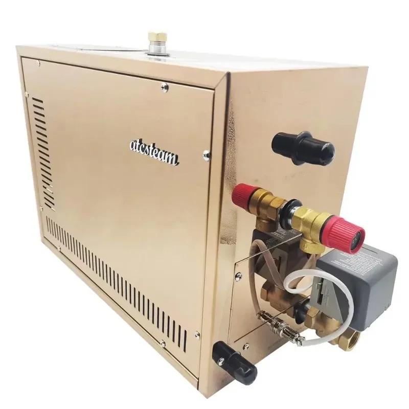 4.5kw Automatic Stainless Steel Steam Generator Automatic Descaling Sauna Room Steam Bath Machine for Spa Room