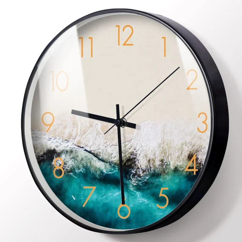 Luxury Silent Wall Clocks Creative Minimalist Restaurant Fashion Wall Watch Art Mural Living Room Reloj De Pared Home Decoration