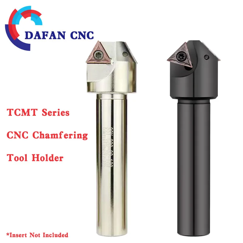 

TCMT Series CNC Chamfering Tool Holder with 45° Straight Shank – Indexable Carbide Chamfering Cutter 15°/30°/45°/60°