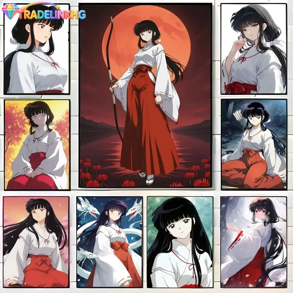 Dog Anime I-Inuyasha Poster Wall Art Print Decorative Mural Home Decor Gift Unframed