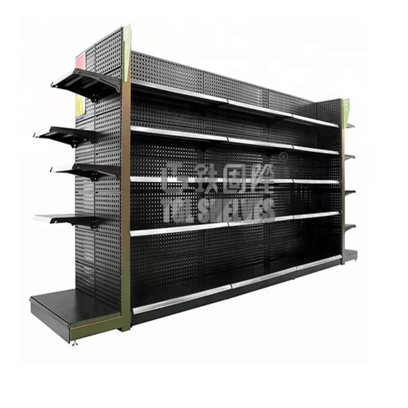 (customized)Factory Hot Sales market shelves with light rack  great price