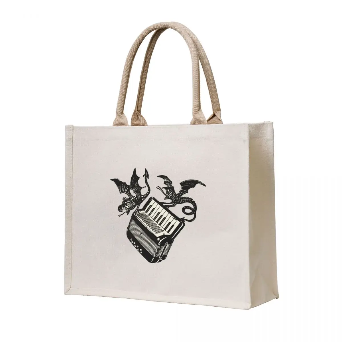 

Vintage Dangerous Accordion Tote Bag reusable shopping bags ecological bags the tote bag Women's tote bag