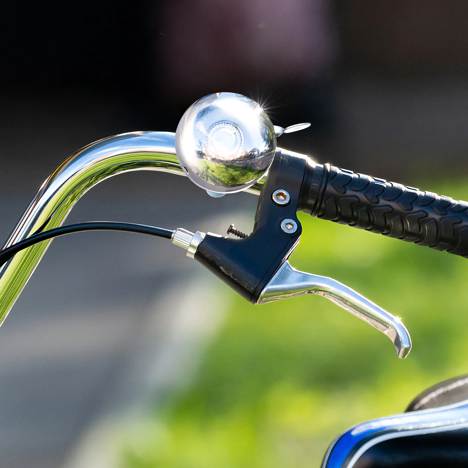 

Vintage Bicycle Handlebar Loud Clear Sound Easy Install Iron For Mountain Bike Cruiser Bikes Retro Style